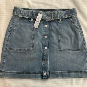 White House Black Market denim skirt